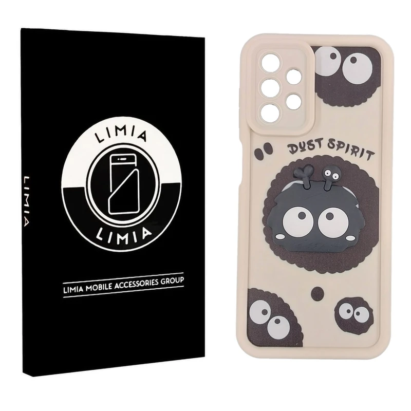 کاور لیمیا مدل سولید لنزدار طرح عروسکی مناسب برای گوشی موبایل سامسونگ Galaxy A13 4G/A32 5G/A23