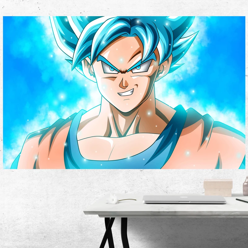 تابلو شاسی مدل گیمینگ فیلم و سریال انیمه دراگون بال dragon ball کد 1122
