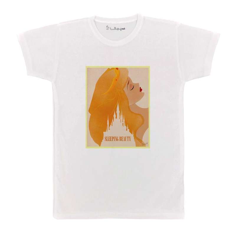 تی شرت بچگانه پرمانه طرح زیبای خفته کد pmt.5807