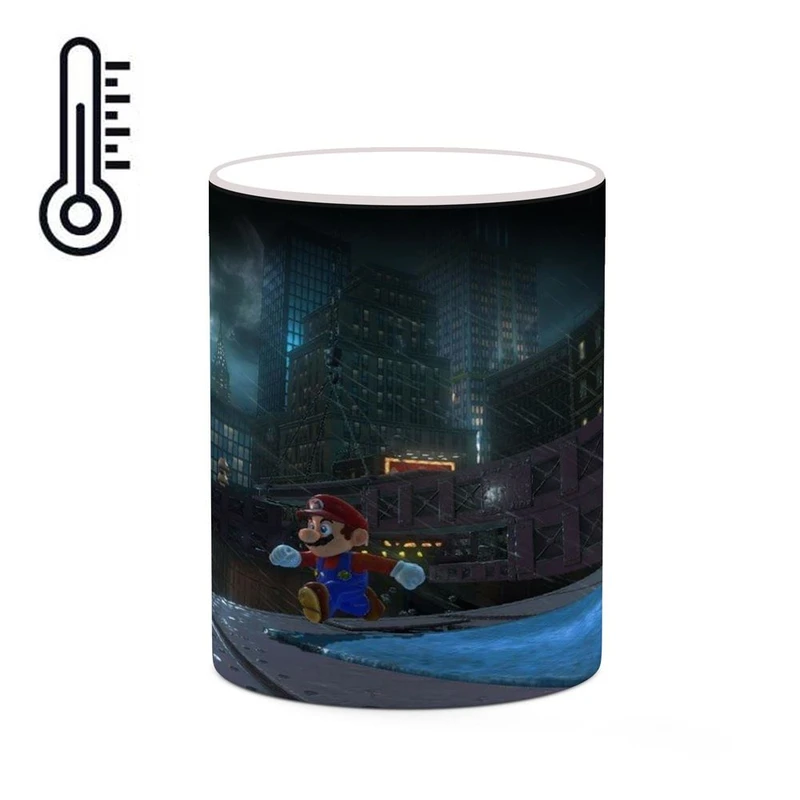 ماگ حرارتی کاکتی مدل بازی سوپر ماریو Super Mario Odyssey کد mgh30614