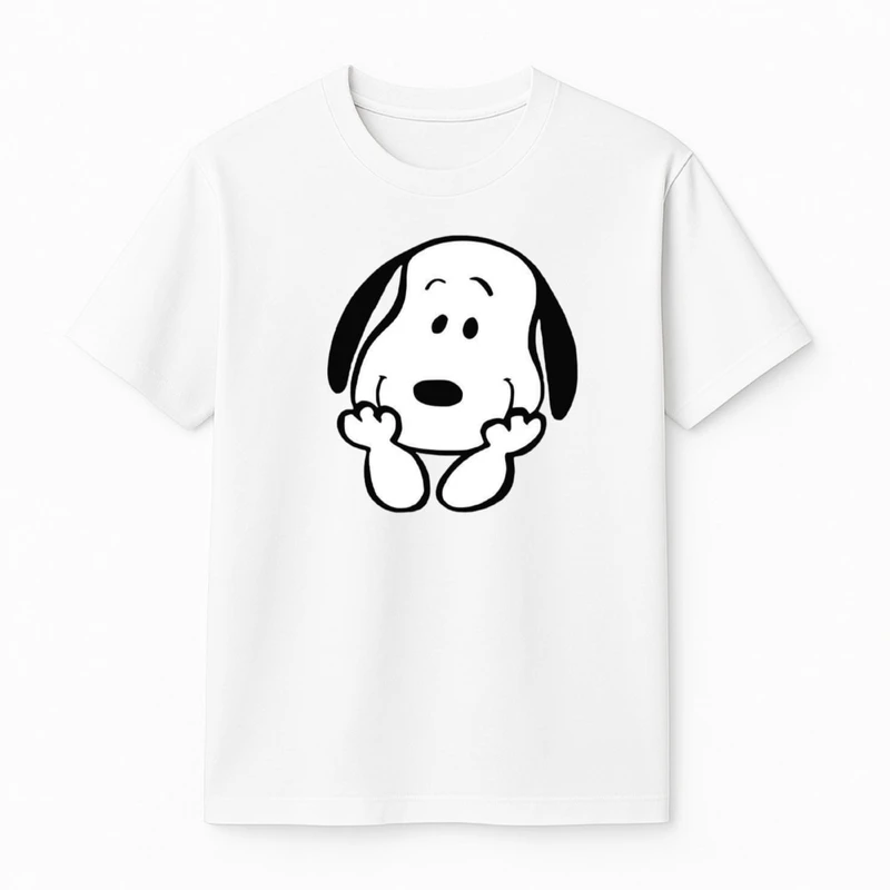 تی‌شرت آستین کوتاه پسرانه مدل اسنوپی کد v10 