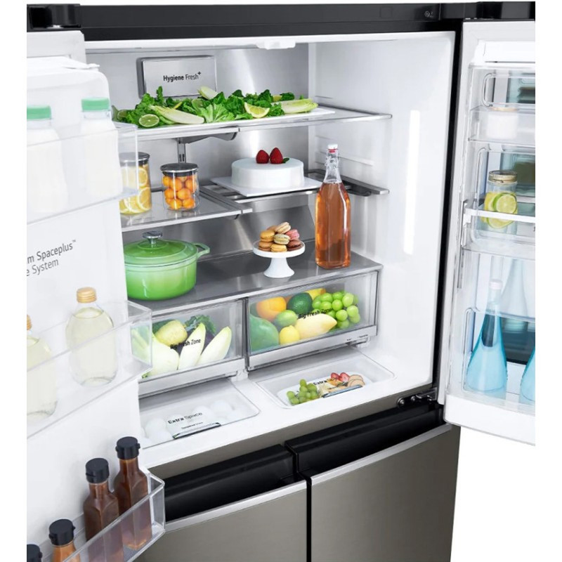 یخچال فریزر چهار درب 25 فوت ال جی مدل GR-X24FMKBL