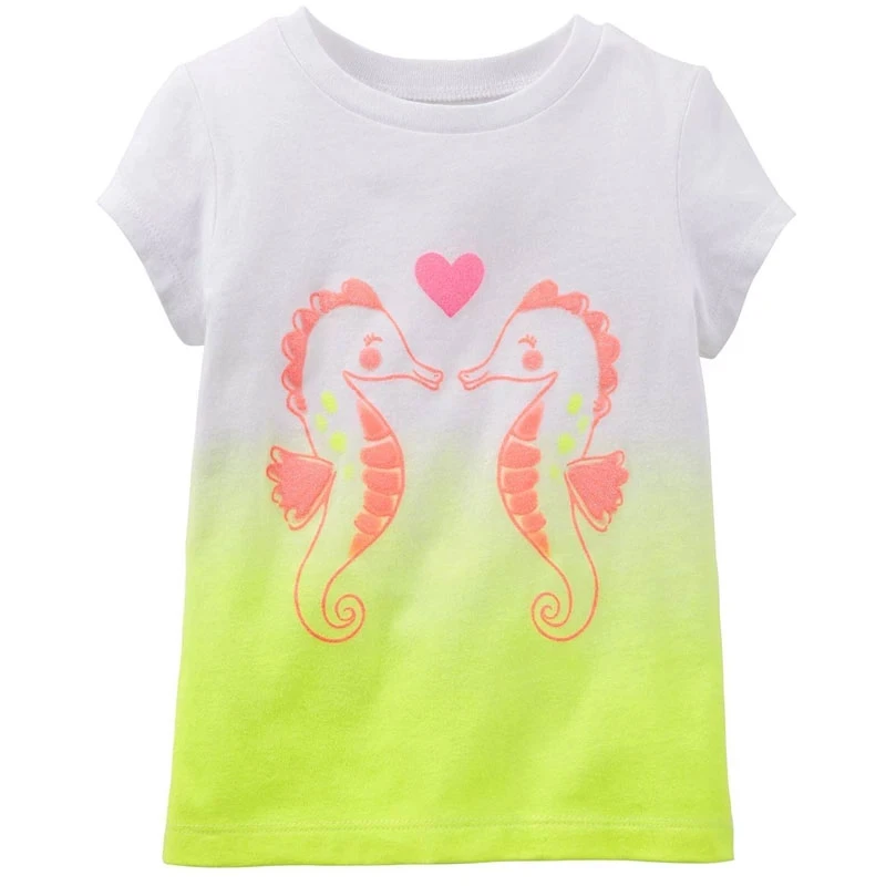 تی شرت آستین کوتاه دخترانه مدل 456