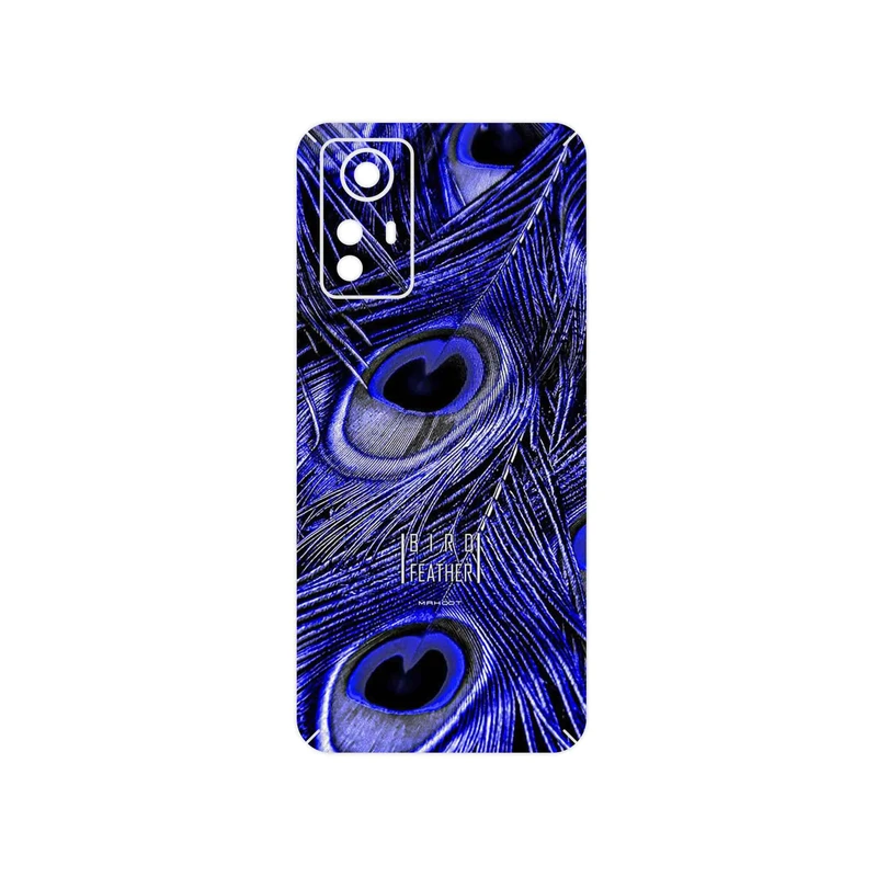 برچسب پوششی ماهوت مدل Purple Feather مناسب برای گوشی موبایل شیائومی Redmi Note 12S