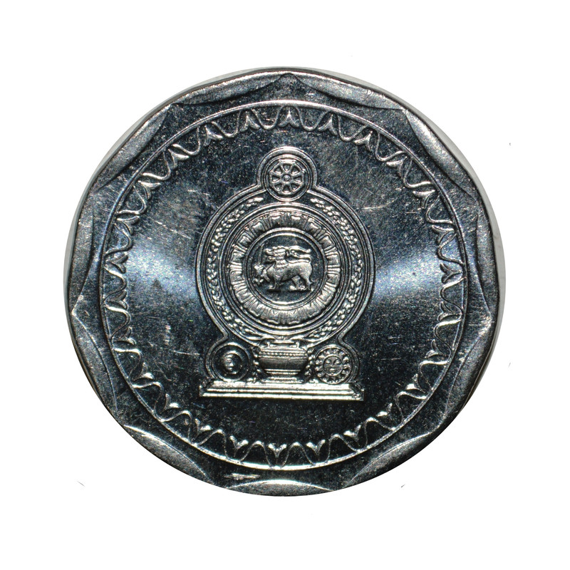 سکه تزیینی طرح کشور سریلانکا مدل 10 روپی 2013 میلادی