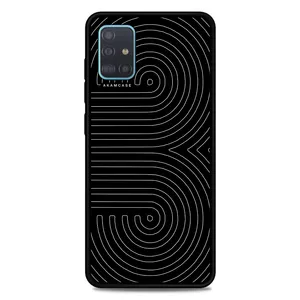 AKAM AMC-WSGA51-ALPHAZEBRABET-66 Cover For Samsung Galaxy A51