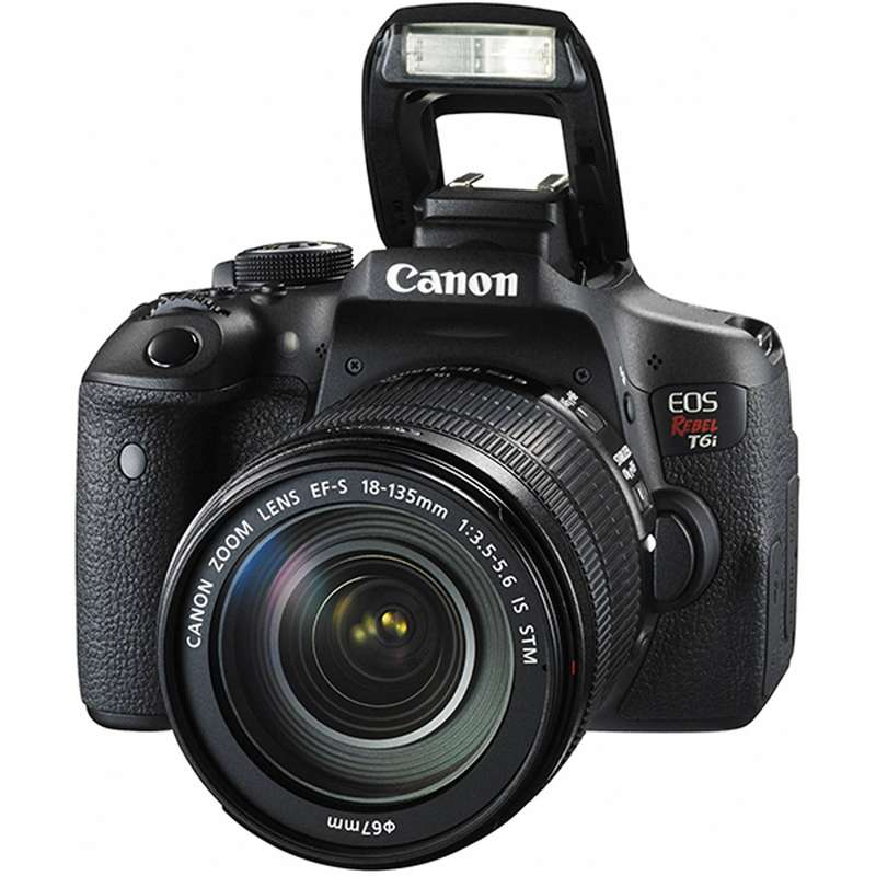 دوربین دیجیتال کانن 750D / Rebel T6i / Kiss X8i به همراه لنز 18-135 میلی متر دوربین دیجیتال کانن 750D / Rebel T6i / Kiss X8i به همراه لنز 18-135 میلی متر