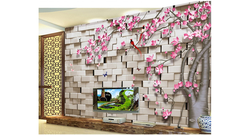 کاغذ دیواری سالسو طرحA002 lovely flower