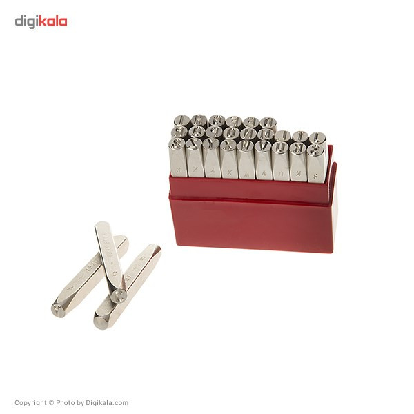 مجموعه سنبه های حروف کوب 6 میلی متری ایران پتک LK 2811