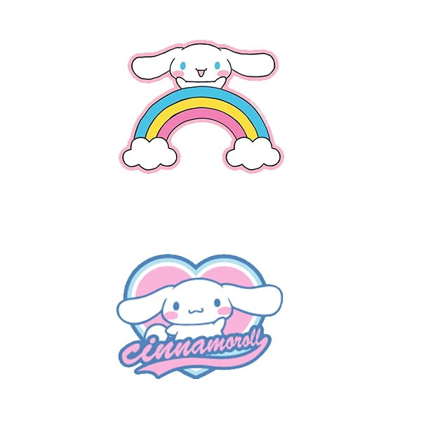  استیکر پارچه و لباس پاد آفرین طرح سینامورول کد 1981