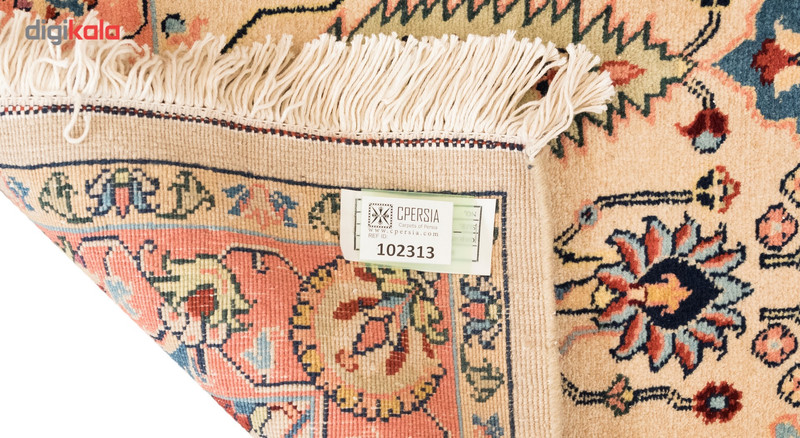 فرش دستبافت کناره طول سه و نیم متری سی پرشیا کد 102313