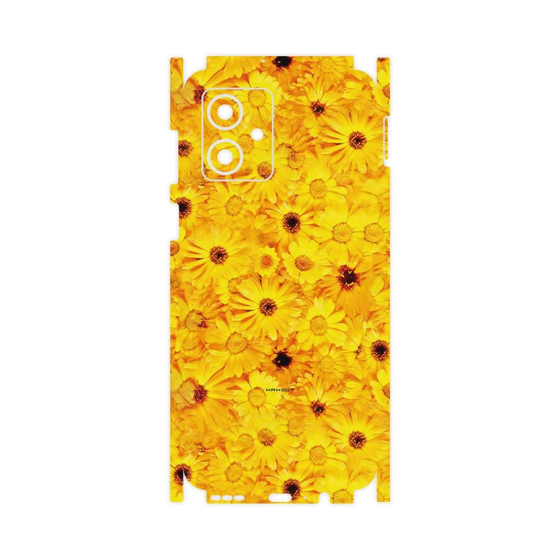 برچسب پوششی ماهوت مدل Yellow_Flower-FullSkin مناسب برای گوشی موبایل موتورولا Moto G54