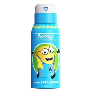 اسپری کودک مایا مدل Maya Baby minion حجم 75 میلی لیتر