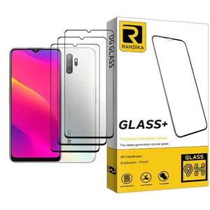 Randika Randika Glass MIX003 Screen Protector For Oppo A11 Pack Of 3
