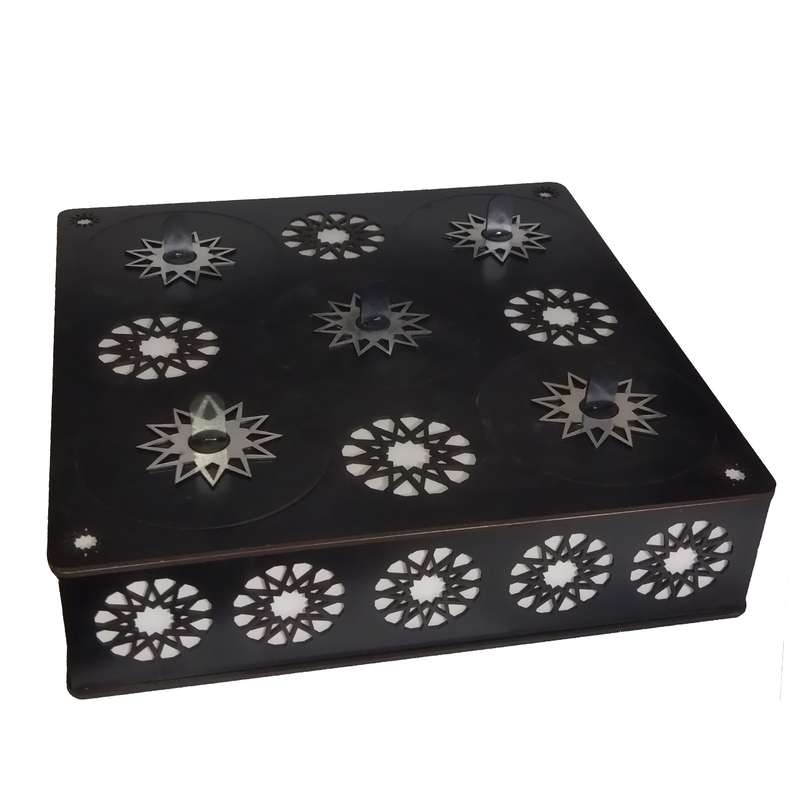 جعبه پذیرایی طرح ستاره الماس 5 خانه