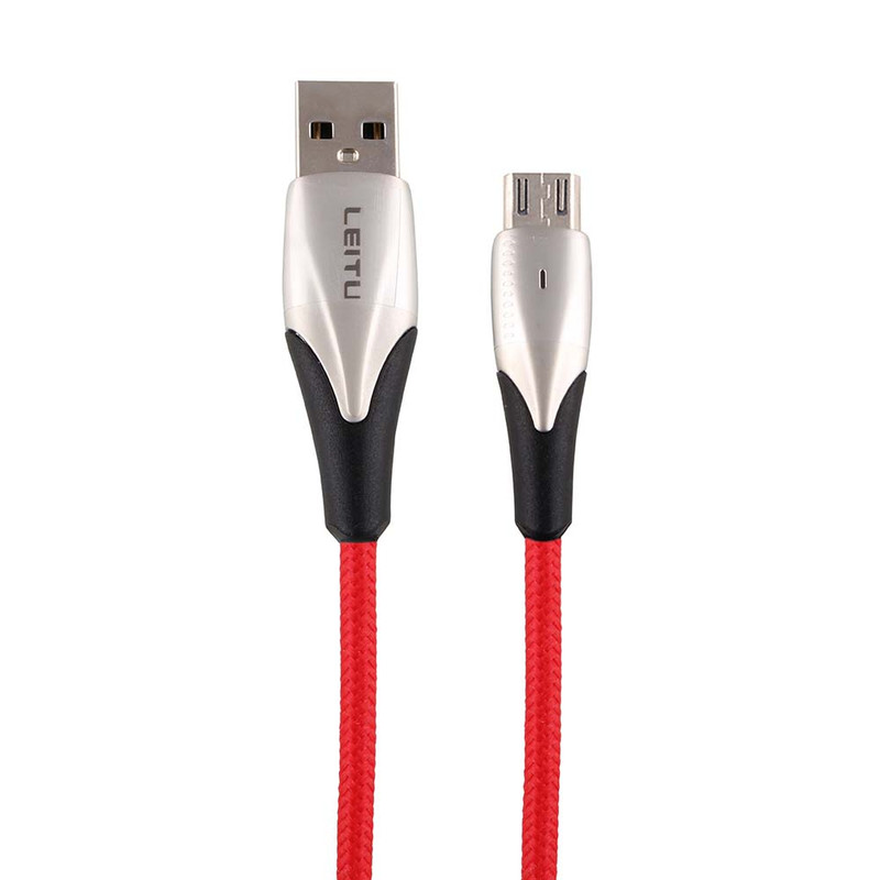 کابل تبدیل USB به MicroUSB لیتو مدل LD-13 طول 1 متر