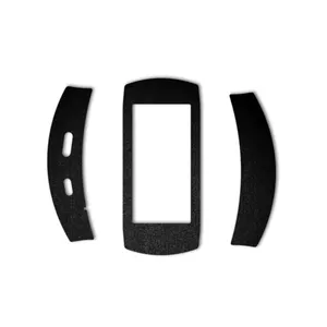 Mahoot Black-suede Special Sticker for Samsung Gear Fit 2 Pro
