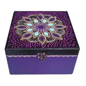 جعبه جواهرات چوبی کد 1385204