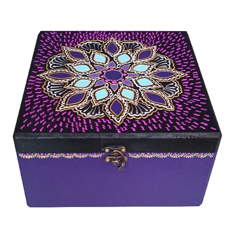 جعبه جواهرات چوبی کد 1385204