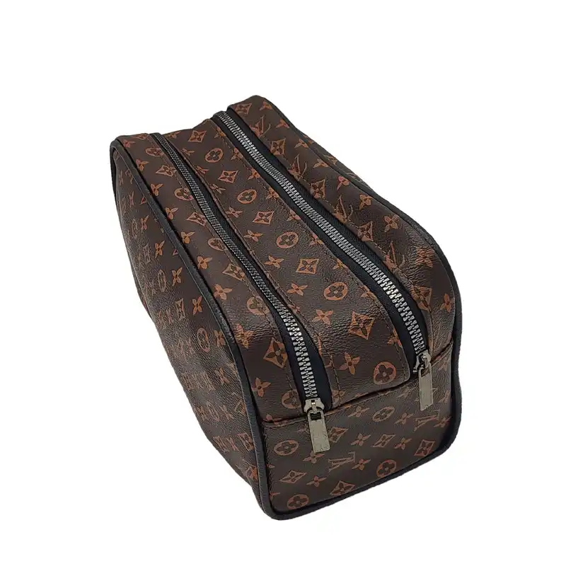 کیف لوازم آرایش و گریم زنانه مدل دو زیپ کد11