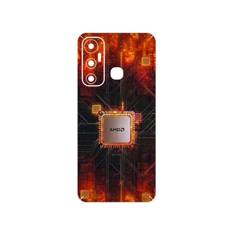 برچسب پوششی ماهوت مدل AMD مناسب برای گوشی موبایل اینفینیکس Hot 11