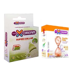پک بهداشتی جنسی ایکس دریم مدل Xf3 مجموعه 2 عددی