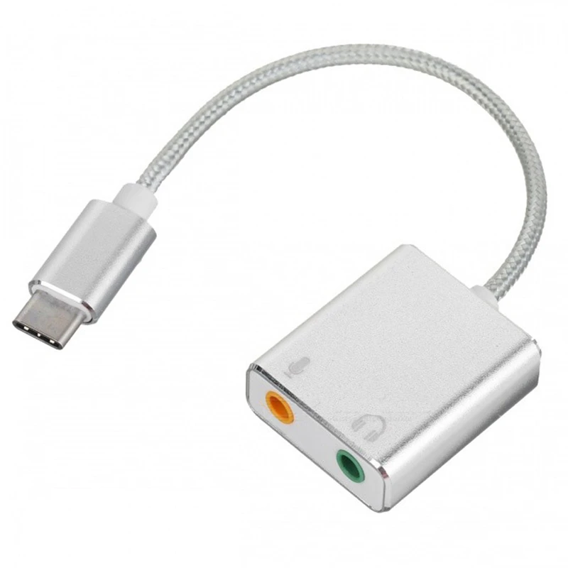مبدل USB-C به AUX مدل MN