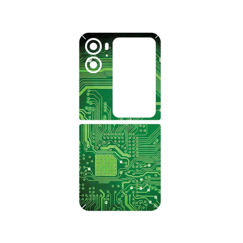 برچسب پوششی ماهوت مدل Green_Printed_Circuit_Board مناسب برای گوشی موبایل اپو Find N2 Flip