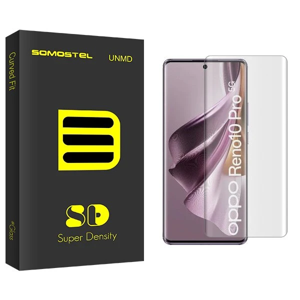 محافظ صفحه نمایش سوماستل مدل SD UV مناسب برای گوشی موبایل اوپو Reno 10 Pro