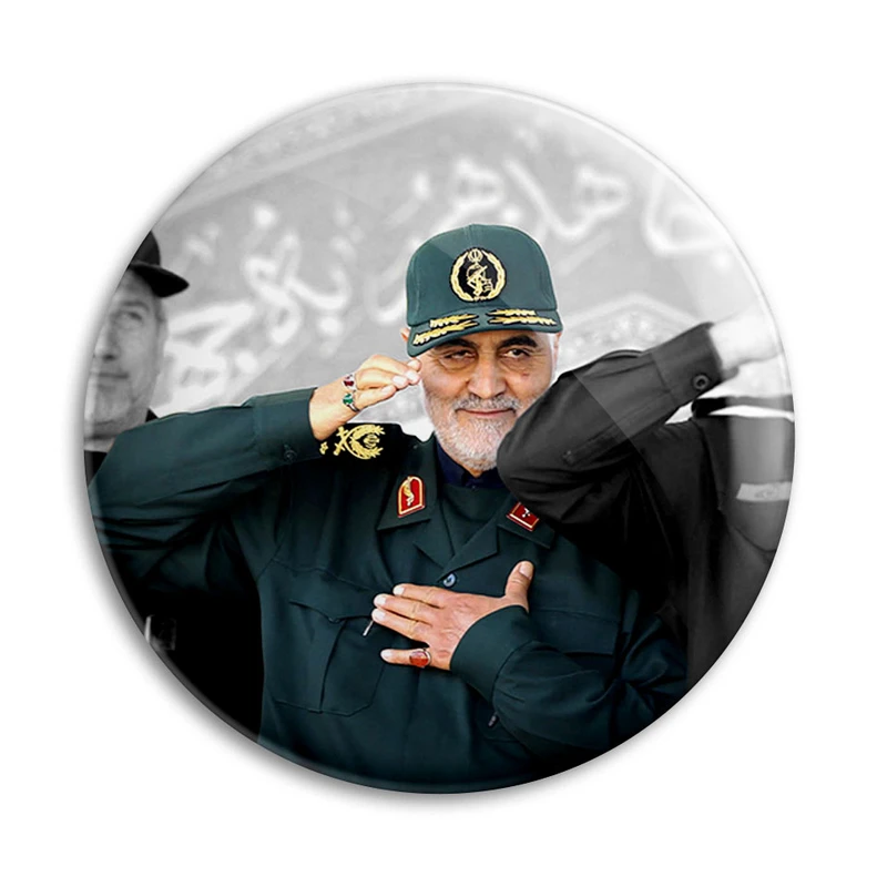 مگنت پرمانه طرح حاج قاسم سلیمانی کد pmag.26958