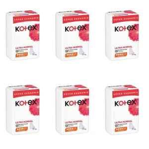 نوار بهداشتی کوتکس مدل Ultra Normal مجموعه 6 عددی