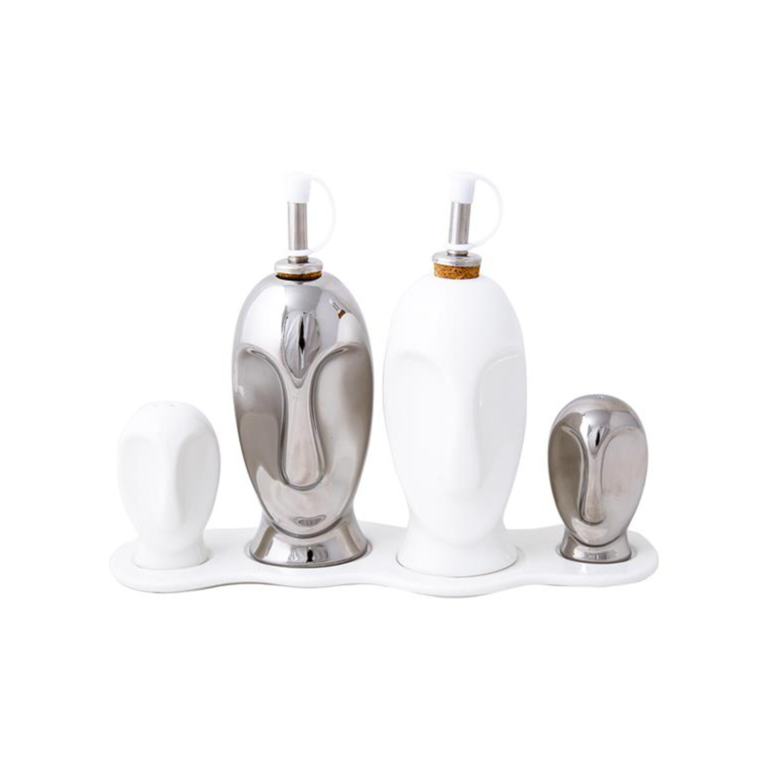 ست آبلیمو‌ خوری و نمک پاش اورنج مدل av2