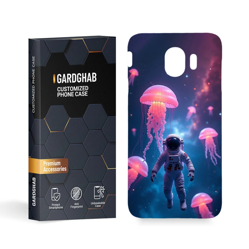کاور گارد قاب مدل کهکشان مناسب برای گوشی موبایل سامسونگ Galaxy J4 2018