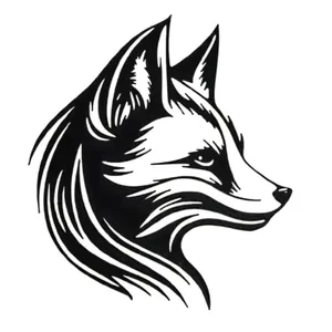 دیوارکوب طرح روباه