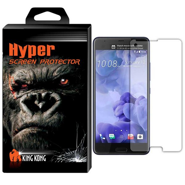 محافظ صفحه نمایش شیشه ای کینگ کونگ مدل Hyper Protector مناسب برای گوشی HTC U Ultra محافظ صفحه نمایش شیشه ای کینگ کونگ مدل Hyper Protector مناسب برای گوشی HTC U Ultra