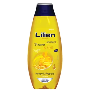 ژل شستشو بدن لیلین Honey and Propolis حجم 400 میلی لیتر