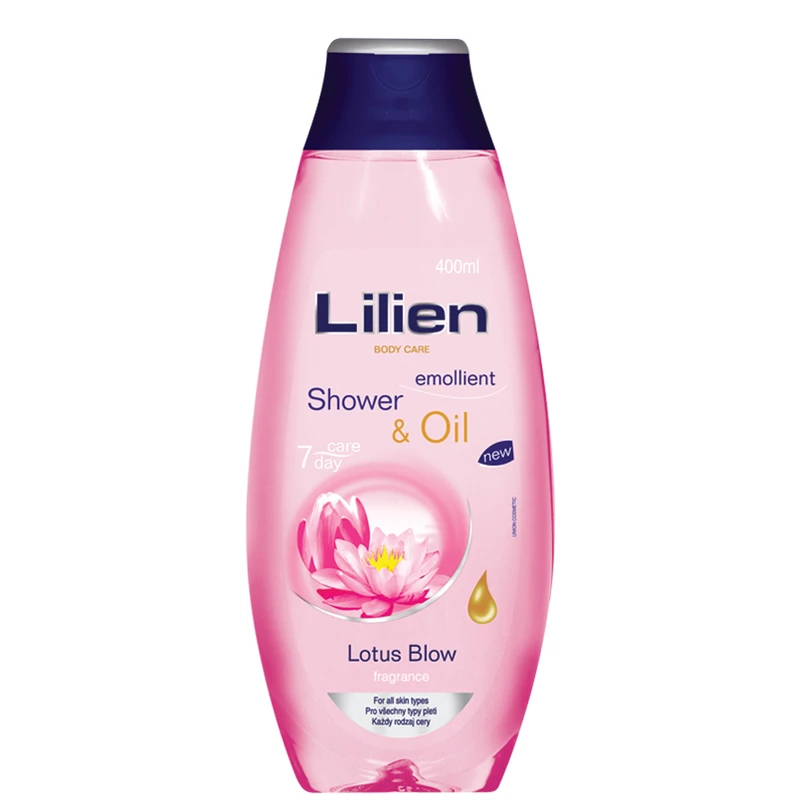 ژل شستشو بدن  لیلین مدل Lotus Blow حجم 400 میلی لیتر