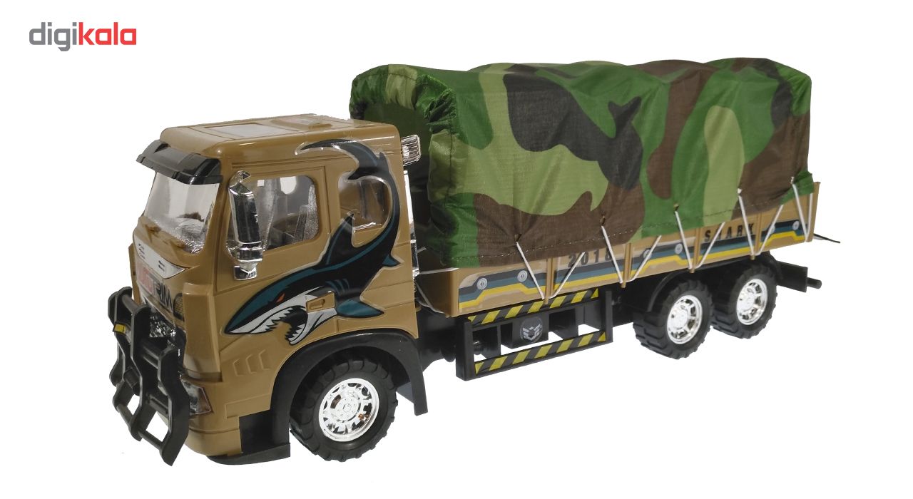 ماشین بازی مدل کامیون ارتشی ak229
