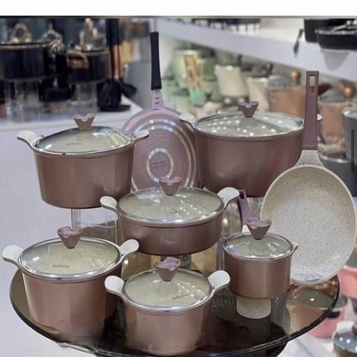 سرویس پخت و پز 17 پارچه بالنتینی مدل اسکار