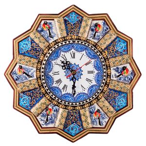 نقد و بررسی ساعت دیواری خاتم کاری طهران گوهر مدل TG7500 توسط خریداران