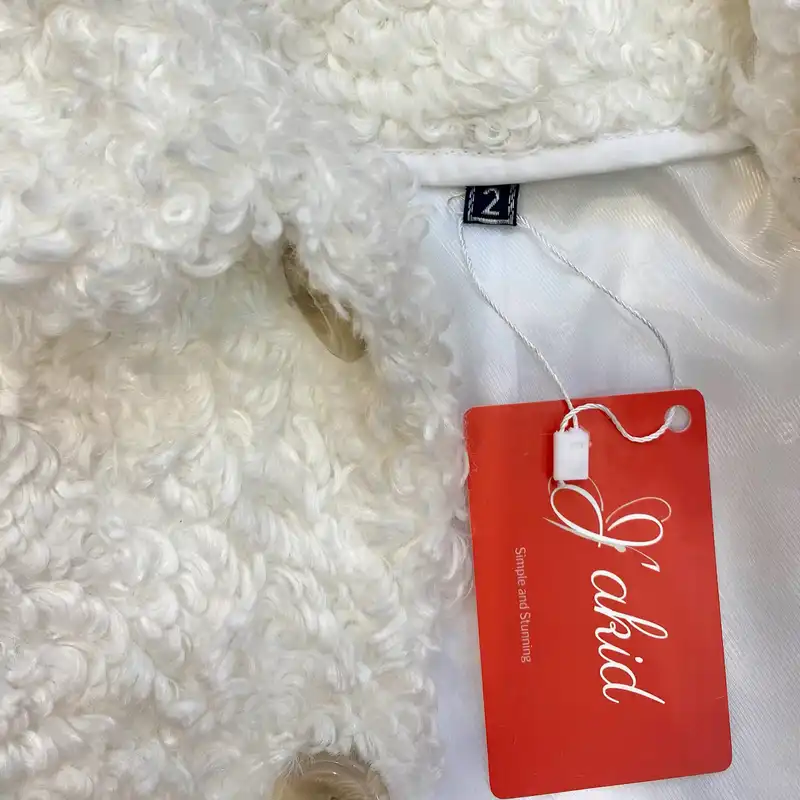 ست پالتو و کلاه دخترانه ژاکید مدل سپیده