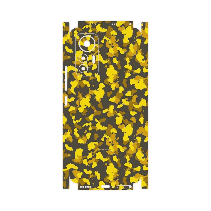 برچسب پوششی ماهوت مدل Yellow Infantry Army-FullSkin مناسب برای گوشی موبایل شیائومی 12 Lite