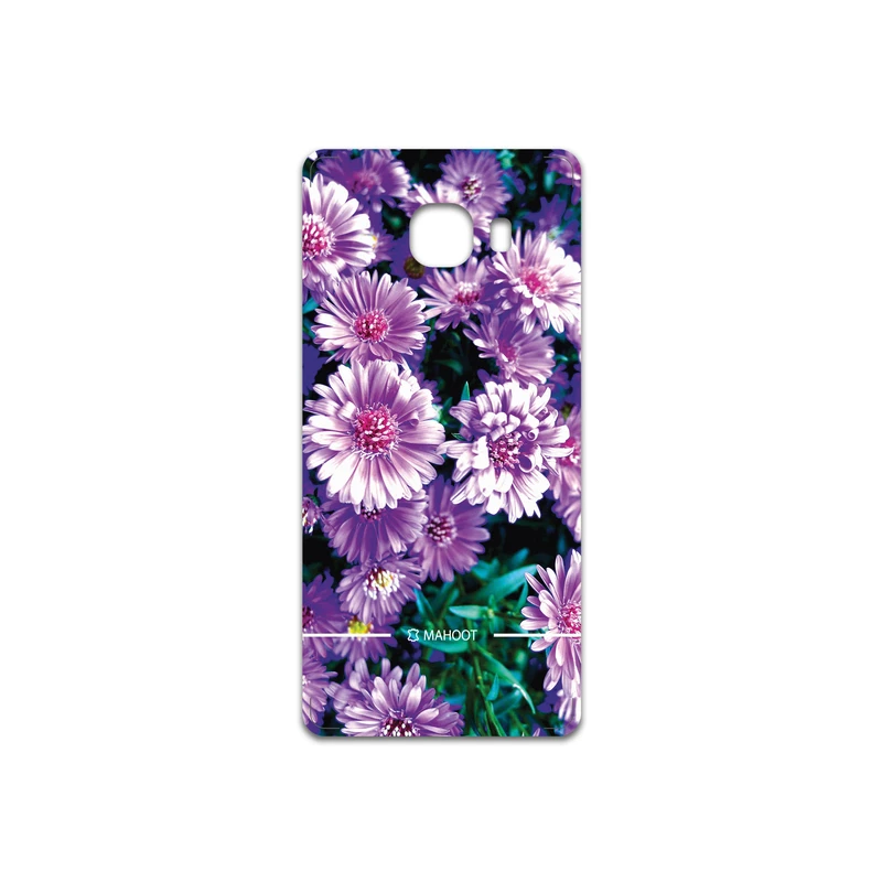 برچسب پوششی ماهوت مدل Purple-Flower مناسب برای گوشی موبایل سامسونگ Galaxy C5
