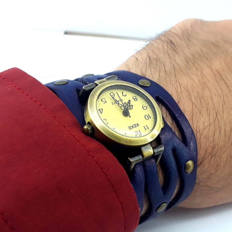 ساعت مچی عقربه ای مدل دستبندی کد so112