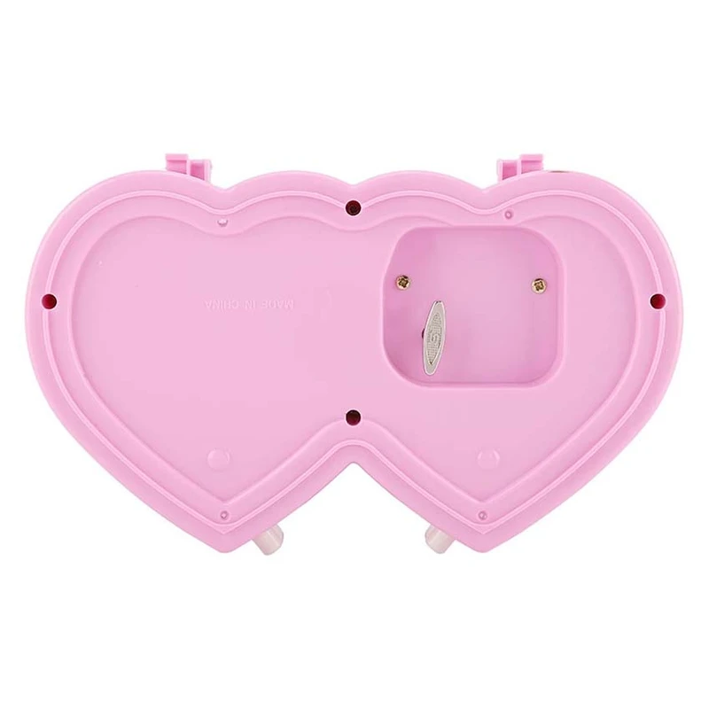 عکس شماره 10 : جعبه موزیکال مدل دو قلب طرح نگهداری جواهرات کد8464817