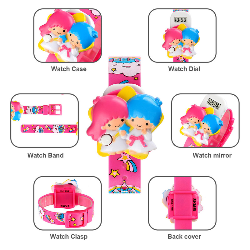 ساعت مچی دیجیتال دخترانه اسکمی مدل 1749 ساعت مچی دیجیتال دخترانه اسکمی مدل 1749