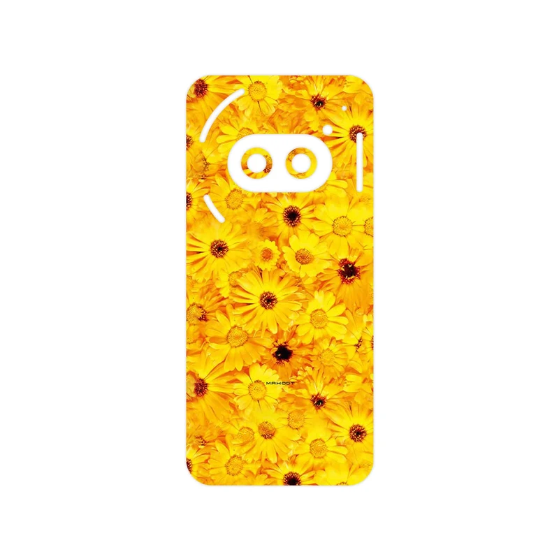 برچسب پوششی ماهوت مدل Yellow_Flower مناسب برای گوشی موبایل ناتینگ Phone 2a