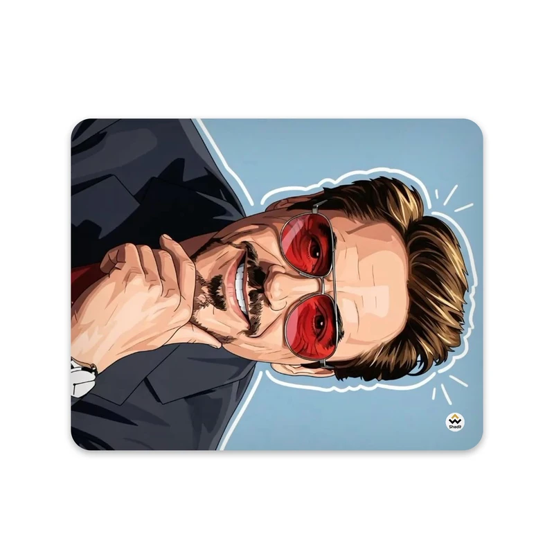 ماوس پد شادیت مدل  Iron Man کد492 سایز 24*19 سانتی متر