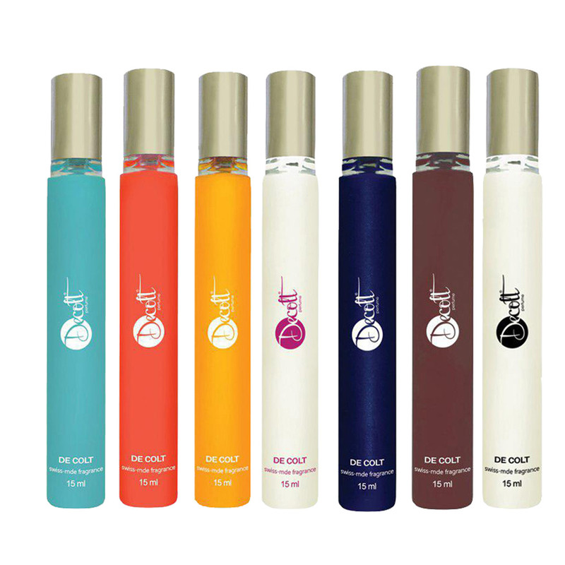 عطر جیبی دکلت مدل 29 حجم 15 میلی لیتر مجموعه 7 عددی