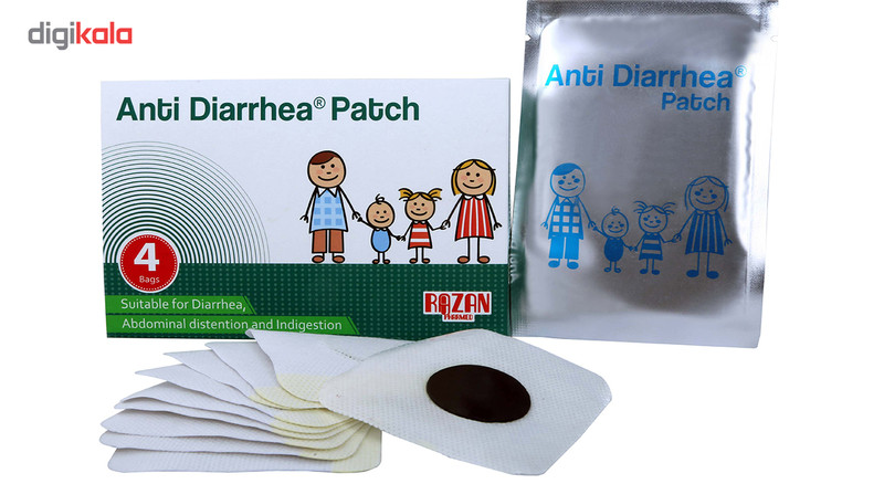 پد ضد اسهال رازان فارمد مدل Anti Diarrhea Patch